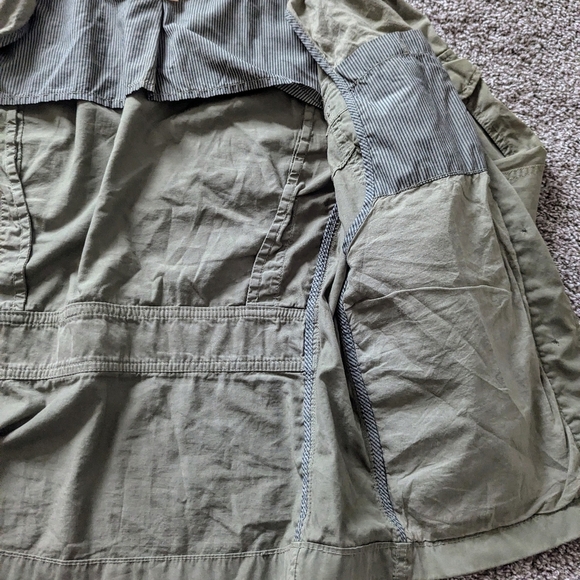 JCrew Green Utility Jacket - Picture 4 of 5